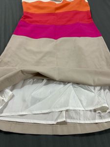 Color Block Sleeveless Dress