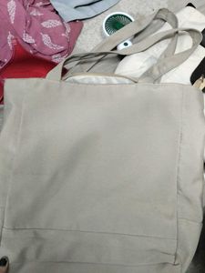 Stylish Beige Tote Bag