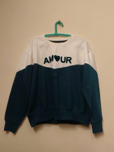 Korean Colorblock Sweatshirt