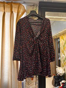 Floral Wrap Dress
