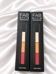 FAB 3 IN 1 HIGHLIGHTER (Set of 2)