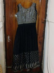 Stunning Black Embellished Gown