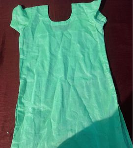 Light Green Embroidered Kurta