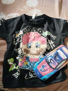 Mario Pixel Art T-Shirt
