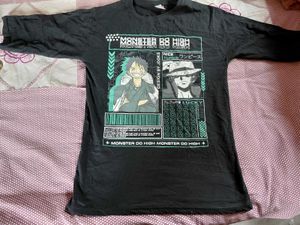 Anime Graphic Long Sleeve T-Shirt