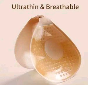 1 pair of backless silicon Adhesive Bra
