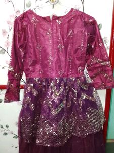 Purple Lehenga set💜party and festive wear