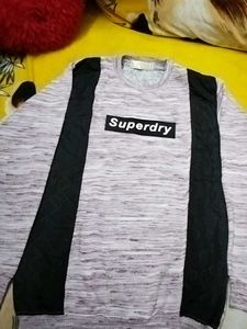 new Superdry Grey Knit Sweater