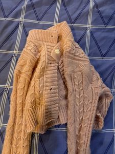 Cute Cherry Knit Cardigan
