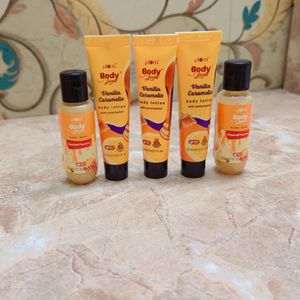 Plum Caramel Popcorn Body Wash & Lotion