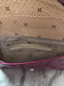 Chic Brown Faux Leather Handbag