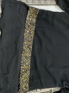 Black Party wear Top