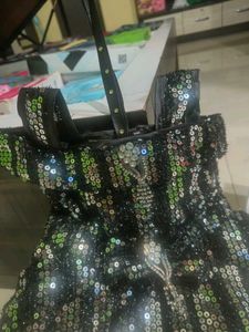 Party wear black frock