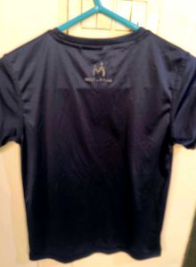 Branded - Kids Navy Blue Athletic T-Shirt + Denim
