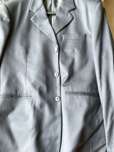 Men's blue-grey Suit
