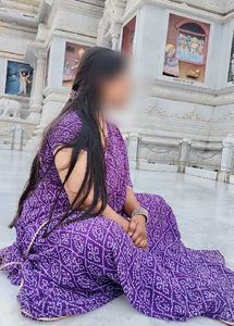 Elegant Purple Bandhani Print Kurta Set