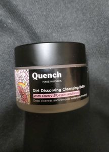 Quench Dirt Dissolving Cleansing Balm