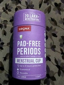 Sirona Menstrual Cup - Pad-Free Periods