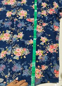 Floral Print Button-Up Shirt