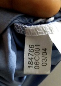 Adidas Blue striped T-Shirt