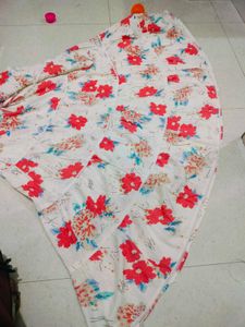 Floral Print Set with Dupatta