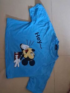 Cute Mickey Mouse Graphic T-Shirt