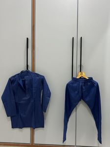 4/5 years boy's Blue Kurta with Pants Set