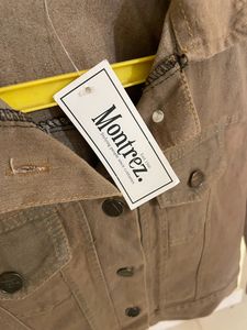 New Brown Denim Jacket