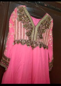 Stunning Pink Ethnic Gown