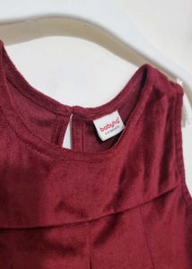 Velvet Toddler Dress