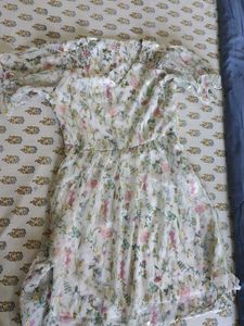 Chic Floral Print Summer Dress