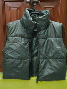 Olive Green Crop Jacket