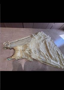 Elegant Pastel Ruffled Ethnic Gown