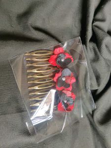 Floral Hair Comb