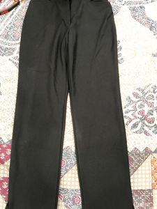 Classic Black Wide-Leg Pants