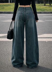 New Wide Leg Denim Jeans