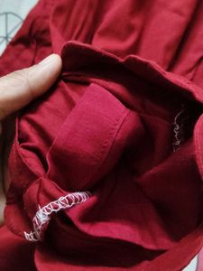 Gadwal cotton suit with tribal print