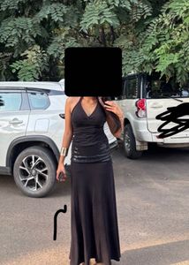 Y2k sequin Halter Dress/top