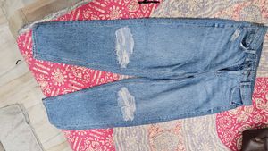 Never Used Blue MOM Fit Jeans