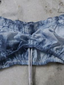 Blue Tie-die Top