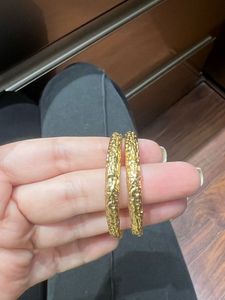 ZARA Elegant Textured Gold Earings