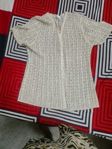 IMPORTED CROCHET SHRUG