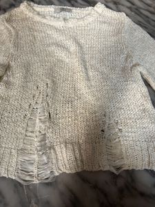 White Crochet Top