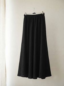 Classic Black Maxi Skirt