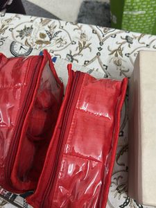 Red Accessory Organizer