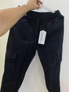 Men's Black Cargo Pants