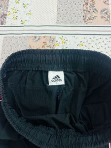 Adidas Track Pants - Black/Red