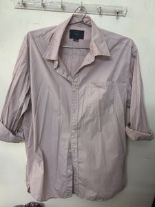 light pink oversized shirt