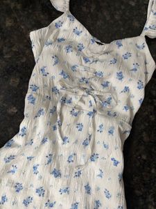Cute Floral Mini Coquette summer Dress