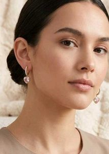 Charming Heart Drop Earrings